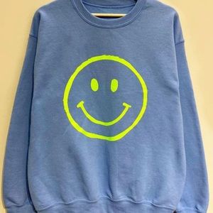 Boutique Smiley Face Sweatshirt